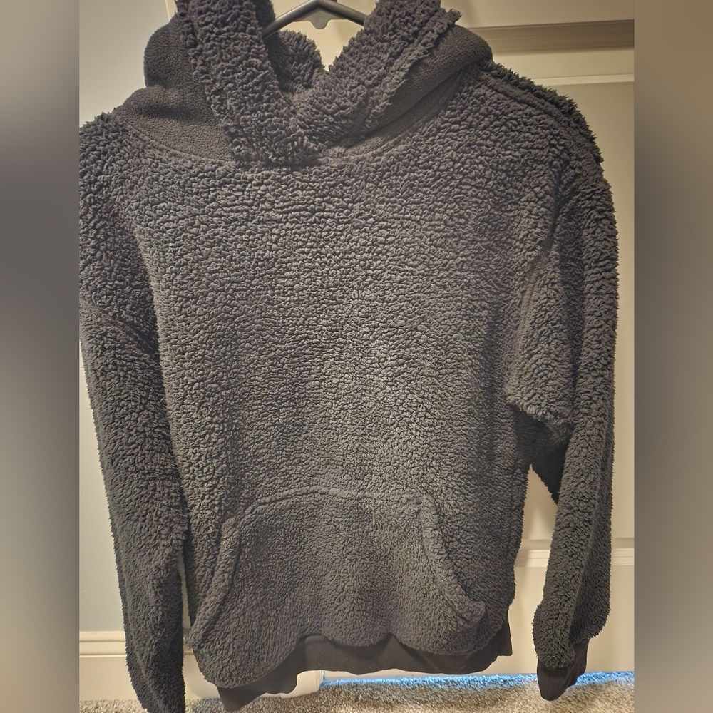 TALENTLESS Black Sherpa Jacket